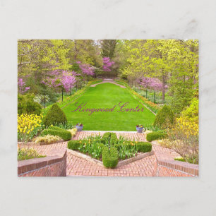 BRIEFKAART, "BEAUTIFUL KINGWOOD CENTER & GARDENS" BRIEFKAART