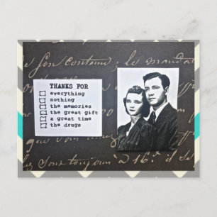 BRIEFKAART-BEDANKT-NOOT-PAST BIJ ELKE GELEGENHEID BRIEFKAART