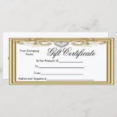 Briefkaart Bedrijfscadeaubonnen Kaart Rack (Voorkant / Achterkant)