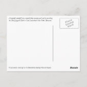 Briefkaart Beersheba Springs (Achterkant)