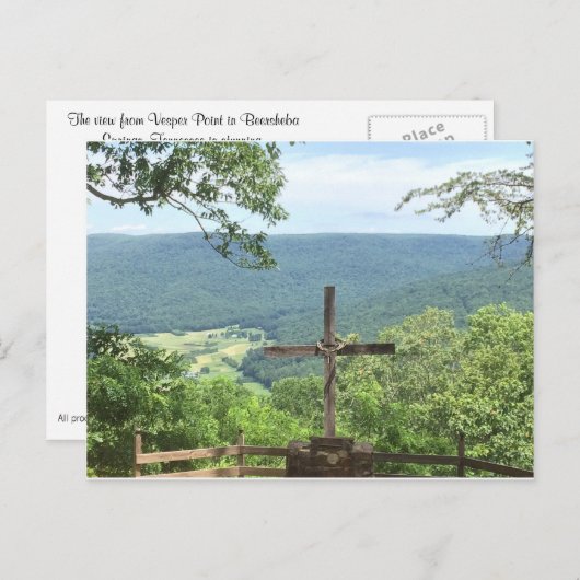 Briefkaart Beersheba Springs (Voorkant / Achterkant)