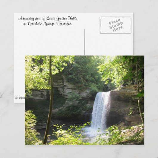 Briefkaart Beersheba Springs (Voorkant / Achterkant)