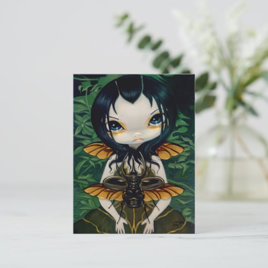 briefkaart "Beetle Wings" (Staand voorkant)