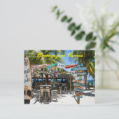 Briefkaart begroetingen op Curaçao (Staand voorkant)