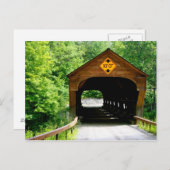 Briefkaart Behandelde Brug Van Newhampshire (Voorkant / Achterkant)