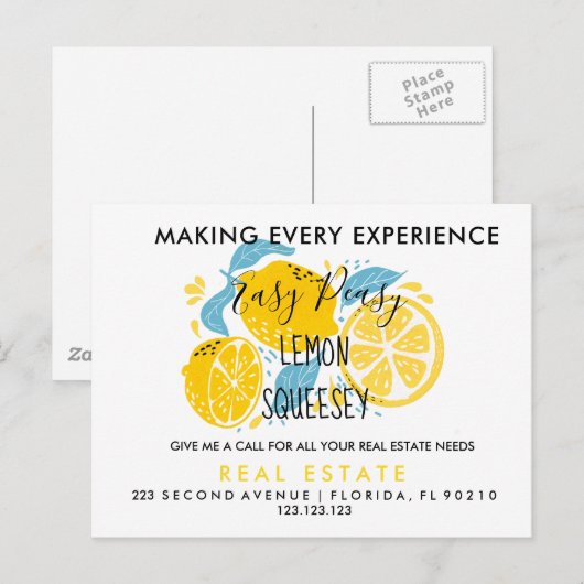 briefkaart bekendmaking (Voorkant / Achterkant)