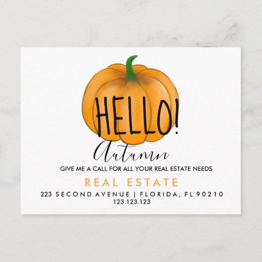 briefkaart bekendmaking (Voorkant)