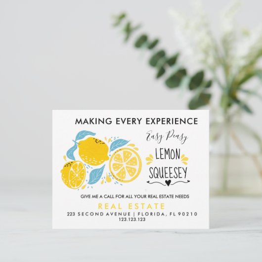 briefkaart bekendmaking (Staand voorkant)