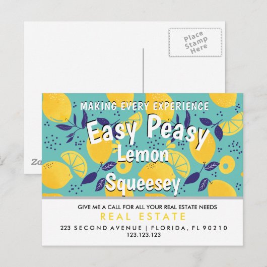 briefkaart bekendmaking (Voorkant / Achterkant)