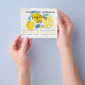 briefkaart bekendmaking flyer (Hand)