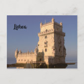 Briefkaart Belem Tower (Voorkant)