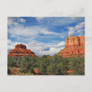 Briefkaart Bell and Courthouse Rock