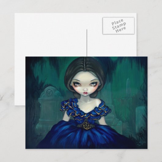 briefkaart "Belle of Bonaventure" (Voorkant / Achterkant)