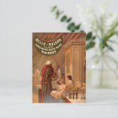 Briefkaart: Belle van Nelson Whiskey Briefkaart (Staand voorkant)