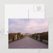 Briefkaart Belvedere Gardens Palace Wenen, Oostenr (Voorkant / Achterkant)