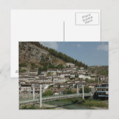 Briefkaart Berat-brug, Albanië (Voorkant / Achterkant)