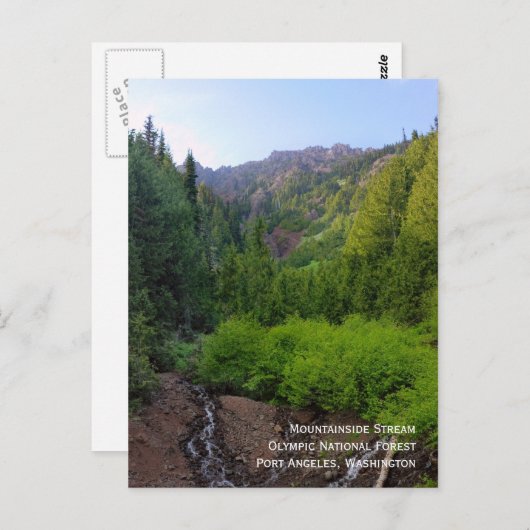 Briefkaart Bergbestrating (Voorkant / Achterkant)