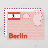 Briefkaart "Berlijn" (Voorkant / Achterkant)