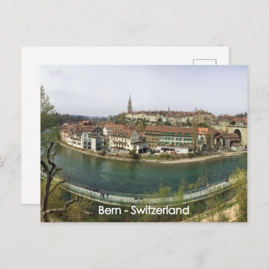 Briefkaart Bern - Zwitserland (Voorkant / Achterkant)
