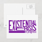 Briefkaart bestaande crisis (Voorkant / Achterkant)