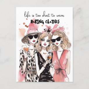 Briefkaart Besties