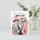 Briefkaart Besties (Staand voorkant)