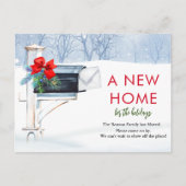 Briefkaart Bewegende Aankondiging We zijn verhuisd (Voorkant)