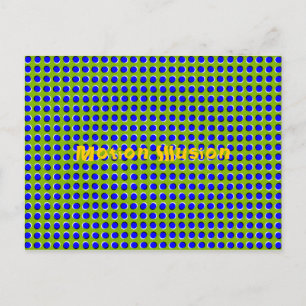 Briefkaart bewegingsverlichting