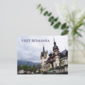 Briefkaart Bezoek Roemenië (Staand voorkant)