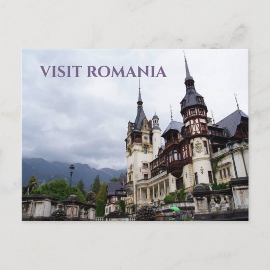 Briefkaart Bezoek Roemenië (Voorkant)