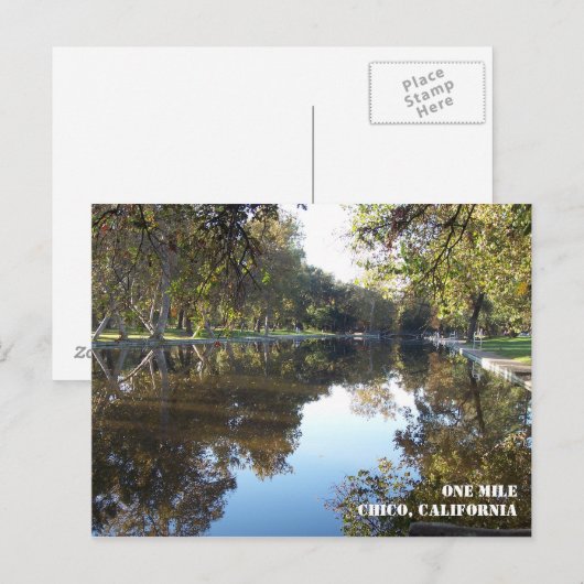 Briefkaart Bidwell Park (Voorkant / Achterkant)