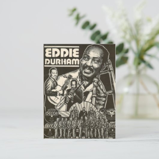 Briefkaart BigBand-montage (Staand voorkant)