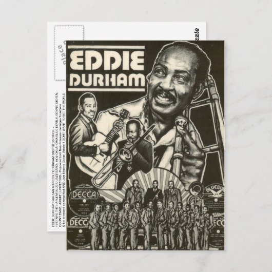 Briefkaart BigBand-montage (Voorkant / Achterkant)