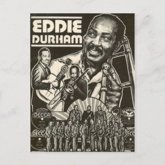 Briefkaart BigBand-montage (Voorkant)