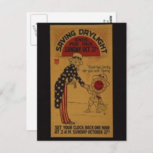 Briefkaart bij daglicht opslaan (Voorkant / Achterkant)