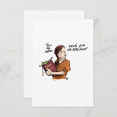 Briefkaart bij departure Lounge-kanker (Voorkant / Achterkant)