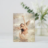 Briefkaart bij geboorte (Staand voorkant)