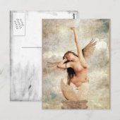 Briefkaart bij geboorte (Voorkant / Achterkant)