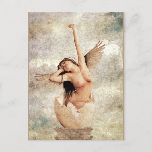 Briefkaart bij geboorte (Voorkant)