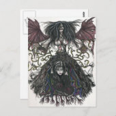 Briefkaart bij geboorte (Voorkant / Achterkant)