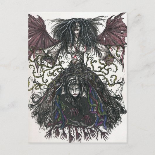 Briefkaart bij geboorte (Voorkant)