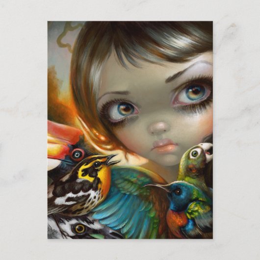 briefkaart "Birdsong 2" (Voorkant)