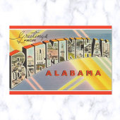  Briefkaart Birmingham Alabama