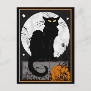 briefkaart "Black Cat"