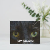 Briefkaart: Black Cat Eyes Briefkaart (Staand voorkant)