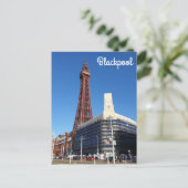 Briefkaart Blackpool Tower (Staand voorkant)