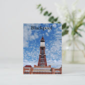 Briefkaart Blackpool Tower (Staand voorkant)