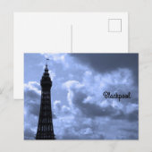 Briefkaart Blackpool Tower (Voorkant / Achterkant)