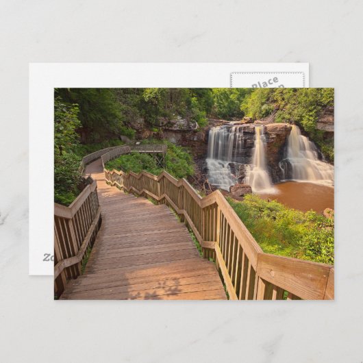 Briefkaart Blackwater Herfst State Park West Virgi (Voorkant / Achterkant)