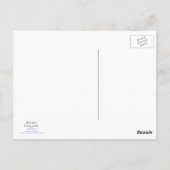 Briefkaart (blanco/aangepast): Gloria (Achterkant)